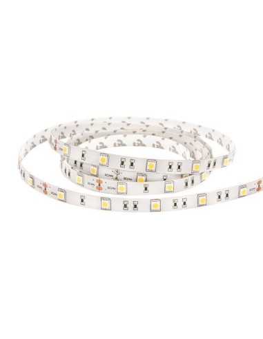 TIRA LED  5M 7,2W 12V 6500K IP20 VALUE (PRECIO POR METRO)