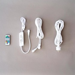 CONTROLADOR LED SYNCHRONOUS RGBW Y MANDO, CABLE 1,5m CON...