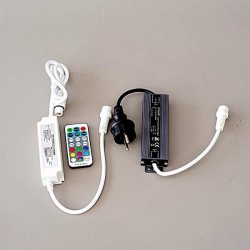 ADAPTADOR 24V, CONTROLADOR SYNCHRONOUS RGBW LED Y MANDO,...