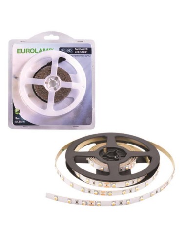 TIRA LED 3 METROS 6W 12V 4000K IP20 BLISTER VALUE