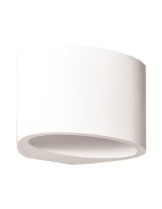 APLIQUE DE PARED "PLASTER" MEDIUM G9 1x6W 150x120x100mm