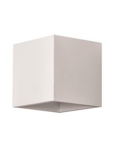 APLIQUE DE PARED YESO CUBO G9 1x6W 150x140x150