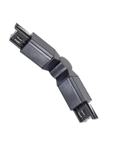 CARRIL DE CONJUCCION FLEXIBLE EN L UNIVERSAL 4 LINEAS NEGRO