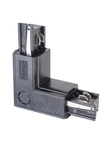 CARRIL DE CONJUCCION UNIVERSAL 4 FILAS ANGULO 90⁰ CON ALIMENTACION NEGRO