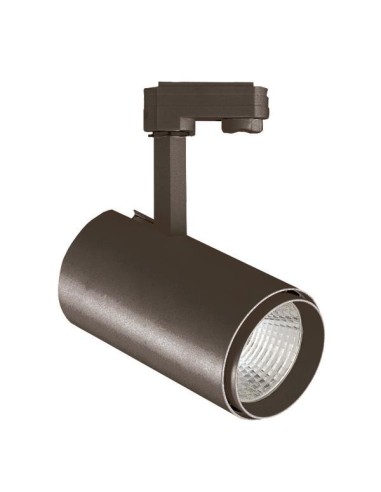 FOCO CARRIL TRIFASICO "STIGI" LED 30W 2700lm 4000K NEGRO PRO IP20