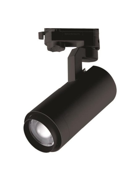 PROYECTOR CARRIL TRIFASICO "KUTNO" LED 30W 3000K-4000K-6000K NEGRO PRO (OLD REF. E.145-55031)