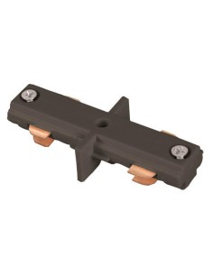 CONECTOR DE UNION NEGRO PARA CARRIL MONOFASICO
