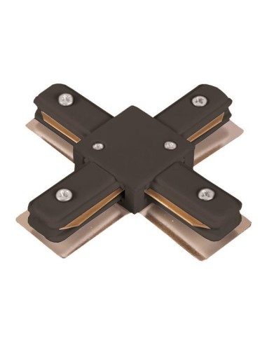 CARRIL CONJUCCION UNIVERSAL 2 LINEAS TIPO "CRUZ" NEGRO