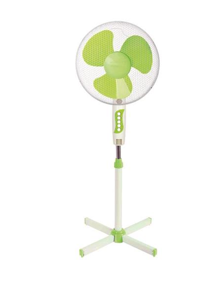 VENTILADOR DE PIE VERDE-BLANCO Φ40 60W