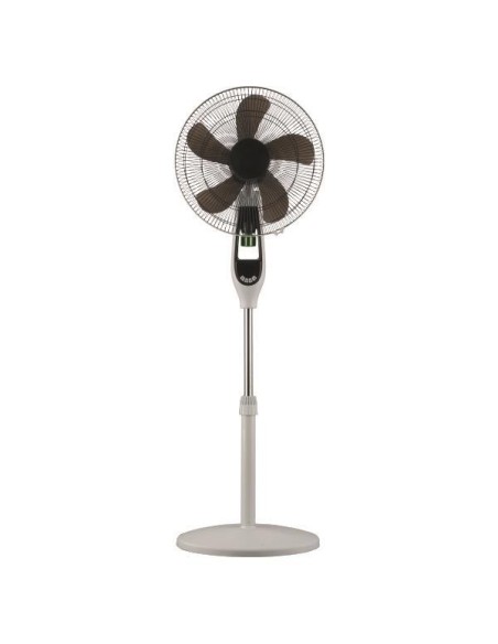VENTILADOR DE PIE BLANCO Φ40 60W CON FUNCIÓN MATAMOSQUITOS Y MANDO A DISTANCIA