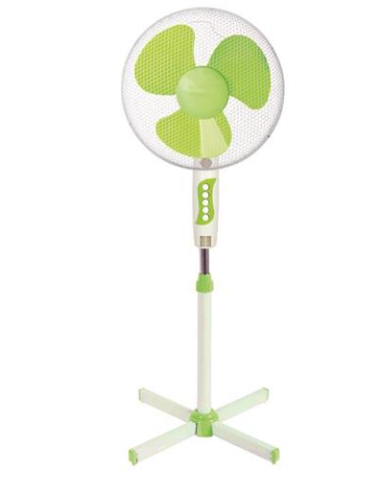VENTILADOR DE PIE VERDE-BLANCO Φ40 60W