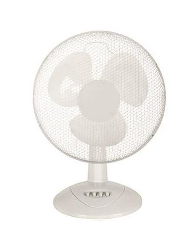 VENTILADOR SOBREMESA BLANCO Φ40 55W