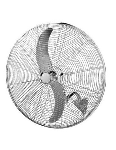 VENTILADOR INDUSTRIAL METAL NEGRO Φ71 180W C/MANDO