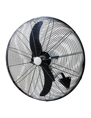 VENTILADOR INDUSTRIAL METAL NEGRO Φ81 200W C/MANDO