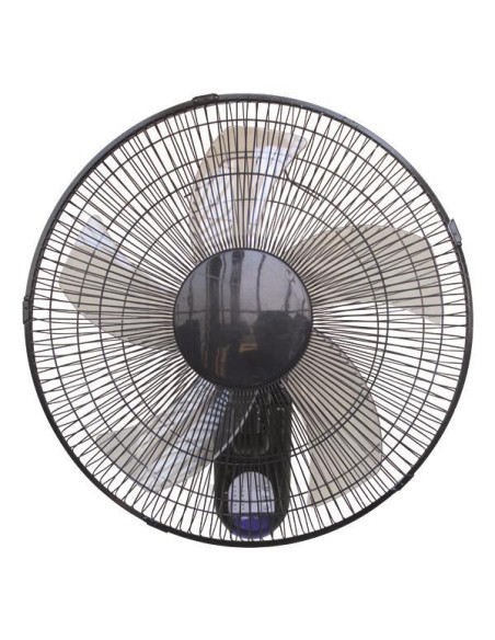 VENTILADOR DE PARED NEGRO CON CONTROL REMOTO Φ44,5 65W