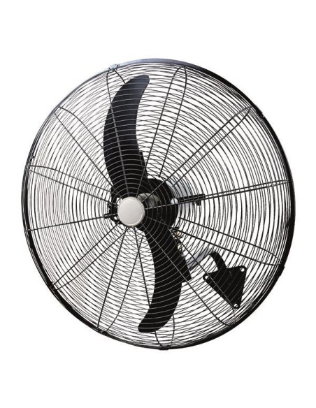VENTILADOR DE PARED NEGRO CON CONTROL REMOTO Ø56 125W