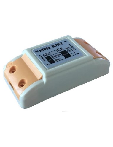 DRIVER PLÁSTICO PARA TIRA LED 12V DC 15W IP21