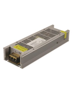 DRIVER METALICO SLIM PARA TIRA LED 24V DC 250W IP21