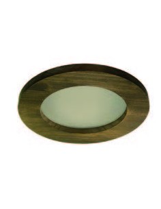 DOWNLIGHT "IPSUM MADERA ECO R" ENVEJECIDO LED 23W 6000K