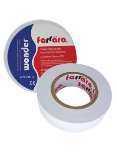 CINTA PVC AISLANTE ELÉCTRICO 19x20 BLANCO