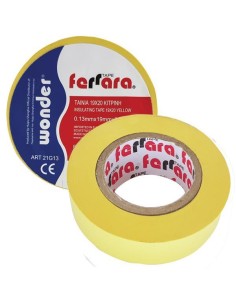 CINTA PVC AISLANTE ELÉCTRICO 19X20 AMARILLA