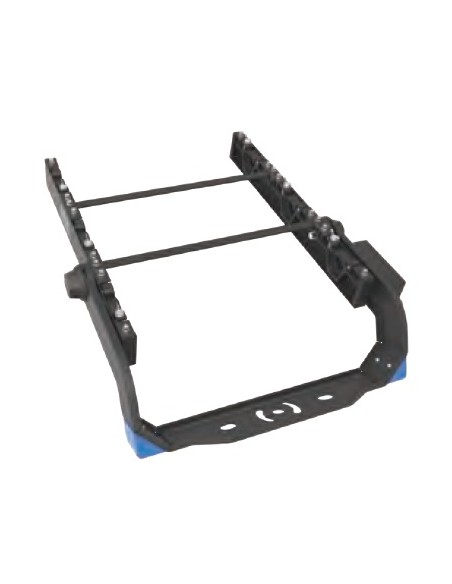 SOPORTE BRAZO TRIPLE TRUNNION 750W NEGRO