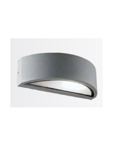 Wall lamp aluminum silver  Rhodes