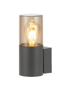 APLIQUE ALUMINIO E27 120x90x220 IP54 GRIS OSCURO