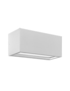 APLIQUE DE PARED Ε27 250x110x10 IP54 BLANCO "AMIGO"