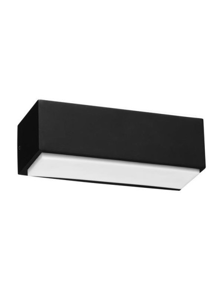 APLIQUE DE PARED UP DOWN ALUMINIO LED 10W GRIS OSCURO "NIKITA"