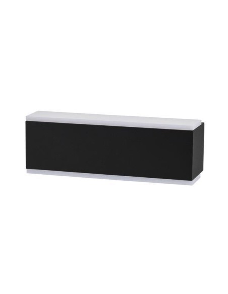 APLIQUE DE PARED UP DOWN ALUMINIO LED 10W NEGRO "NIKITA"