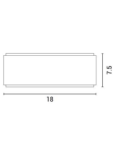 APLIQUE DE PARED UP DOWN ALUMINIO LED 10W...
