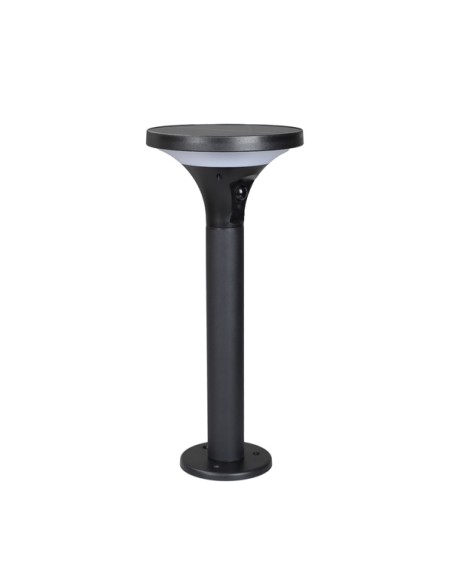 COLUMNA LED CON PANEL SOLAR Y SENSOR DE MOVIMIENTO 3,8W 500lm 160x160x350mm 3CCT IP44 TIPO C