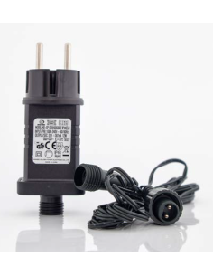ADAPTADOR FIJO, 31V/12W, CON CABLE 3m, IP44