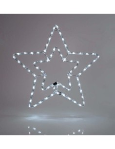 ESTRELLA DOBLE, CABLE LUMINOSO LED 3m, 2 VIAS, CON...