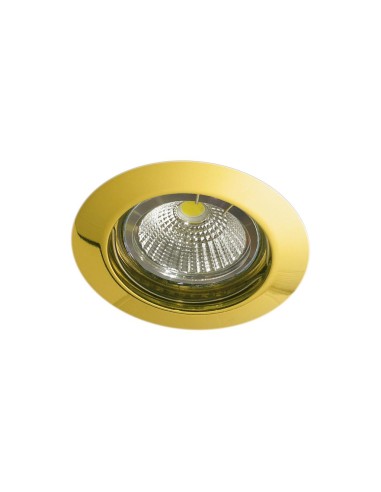 EMPOTRABLE FIJO "OHIKO R" ALUMINIO BAÑO ORO