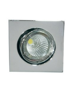 EMP. BASCULANTE "TIPISCH K" CUADRADO ALUMINIO CROMO