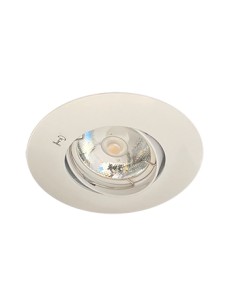 EMP. BASCULANTE Ø100mm "KATTA " ALUMINIO BLANCO