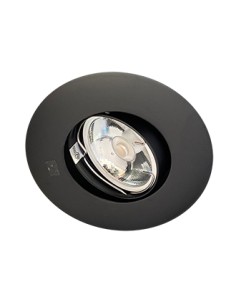 EMP. BASCULANTE Ø100mm "KATTA " ALUMINIO NEGRO