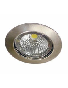 EMPOTRABLE FIJO "OHIKO R" ALUMINIO NIQUEL SAT.