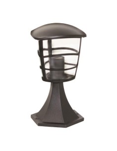 COLUMNA SUELO "TRINGULAR" Ε27 170x300mm IP44 NEGRO