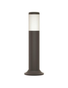 COLUMNA LUZ PISO REDONDO E27 Ø91x160x700 IP54 NEGRO