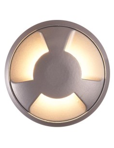 LUZ LED PARA SUELO SUPERFICIE 3F 3W IP65 12V Φ68x24mm...