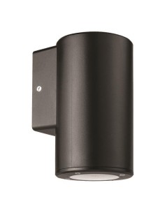 APLIQUE DE PARED "FOSTOS" REDONDO PLÁSTICO GU10 IP65 NEGRO