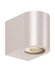 APLIQUE DE PARED "DOPPELT R1"  DOWN OVAL GU10 IP54 BLANCO...