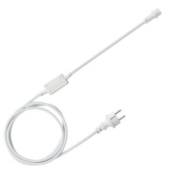 ADAPTADOR DE GOMA 3A, CON FUSIBLE, 1,5m