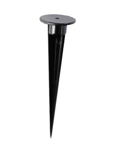 PINCHO METALICO PARA JARDIN NEGRO