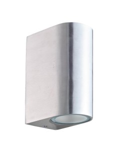 APLIQUE DOPPELT R2 INOX ARRIBA-ABAJO 2xGU10 IP44