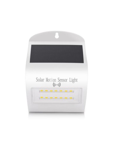 PANEL SOLAR DE LUZ CON SENSOR DE RADAR 3W 4000K