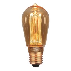 Bombilla LED C01 - C35 filamento espiral dorado